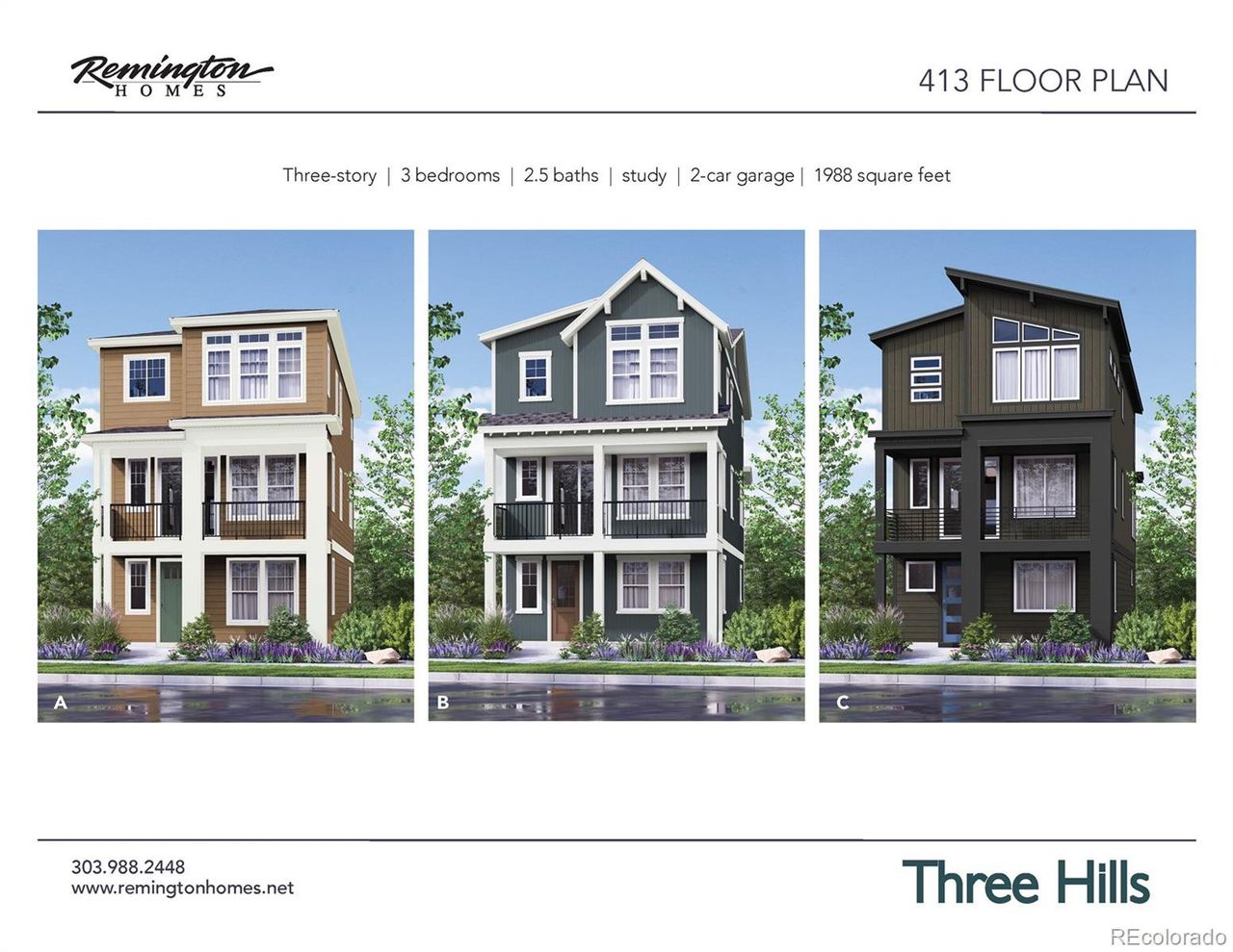 413 Plan/Elevation A