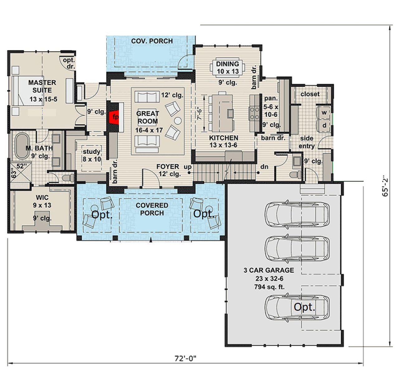 2D floor plan layout for the The Avalon by Remington Custom Homes in Bella Crossing, Benbrook, TX (Image 2). 2D floor plan layout for the The Avalon by Remington Custom Homes in Bella Crossing, Benbrook, TX (Image 2).