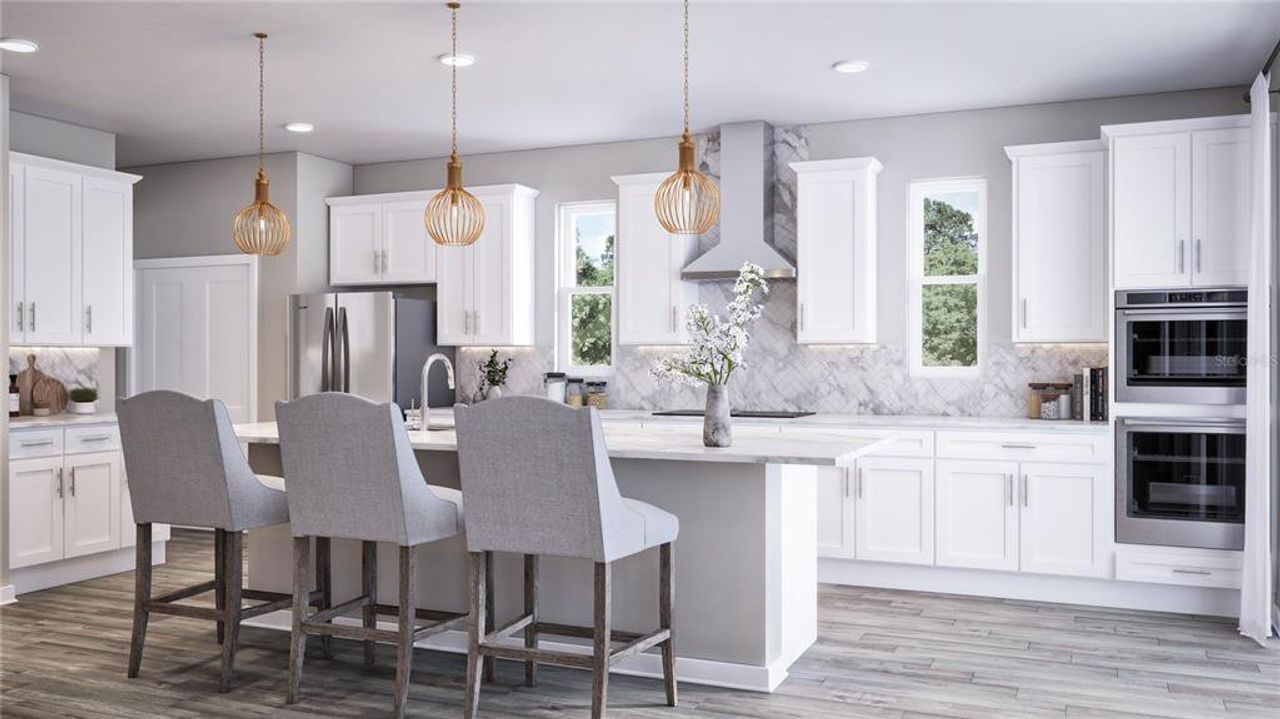 Furnished interior view inside a new home in Vintner Reserve, Clermont (Image 2).