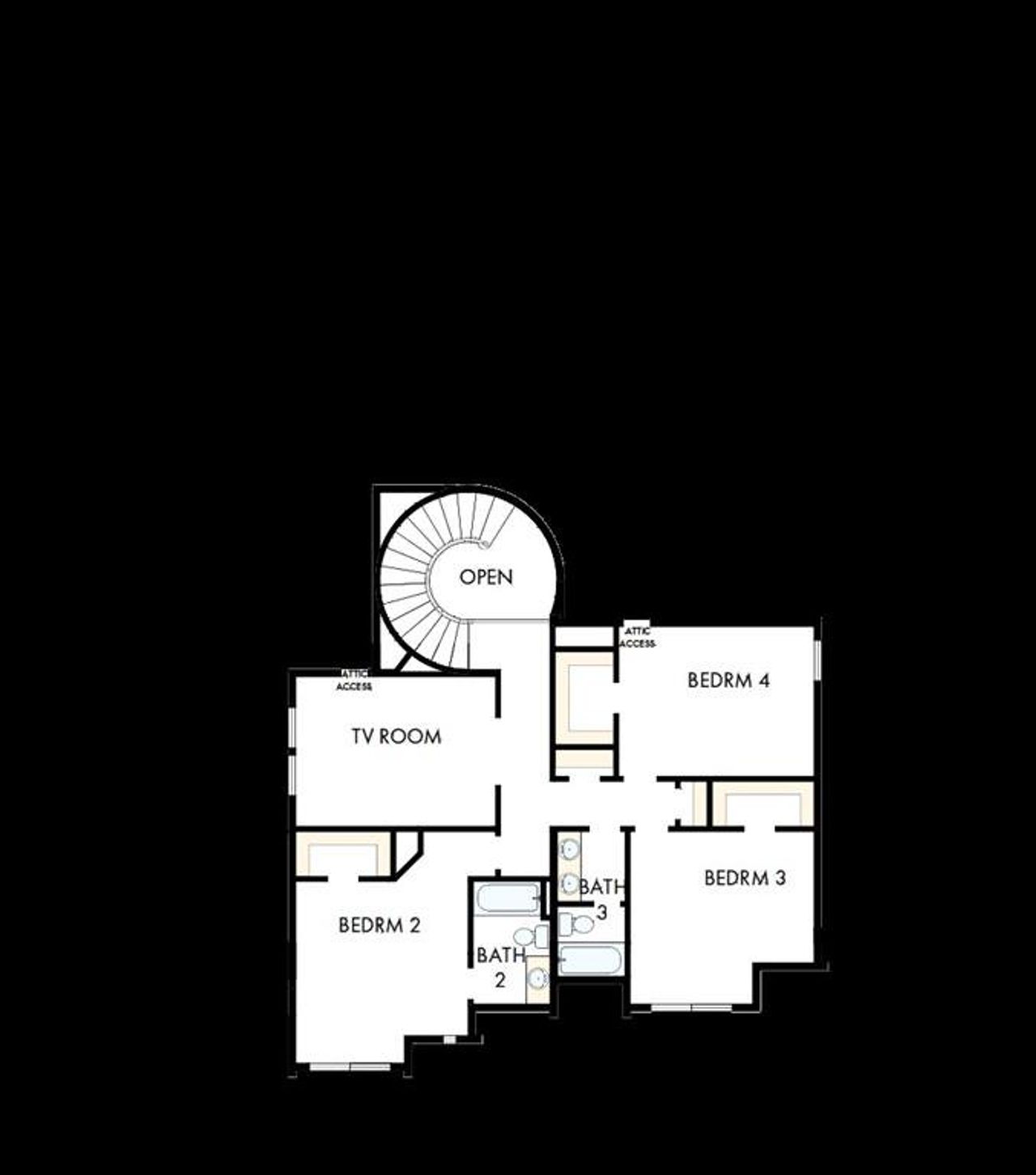 View of home floor plan