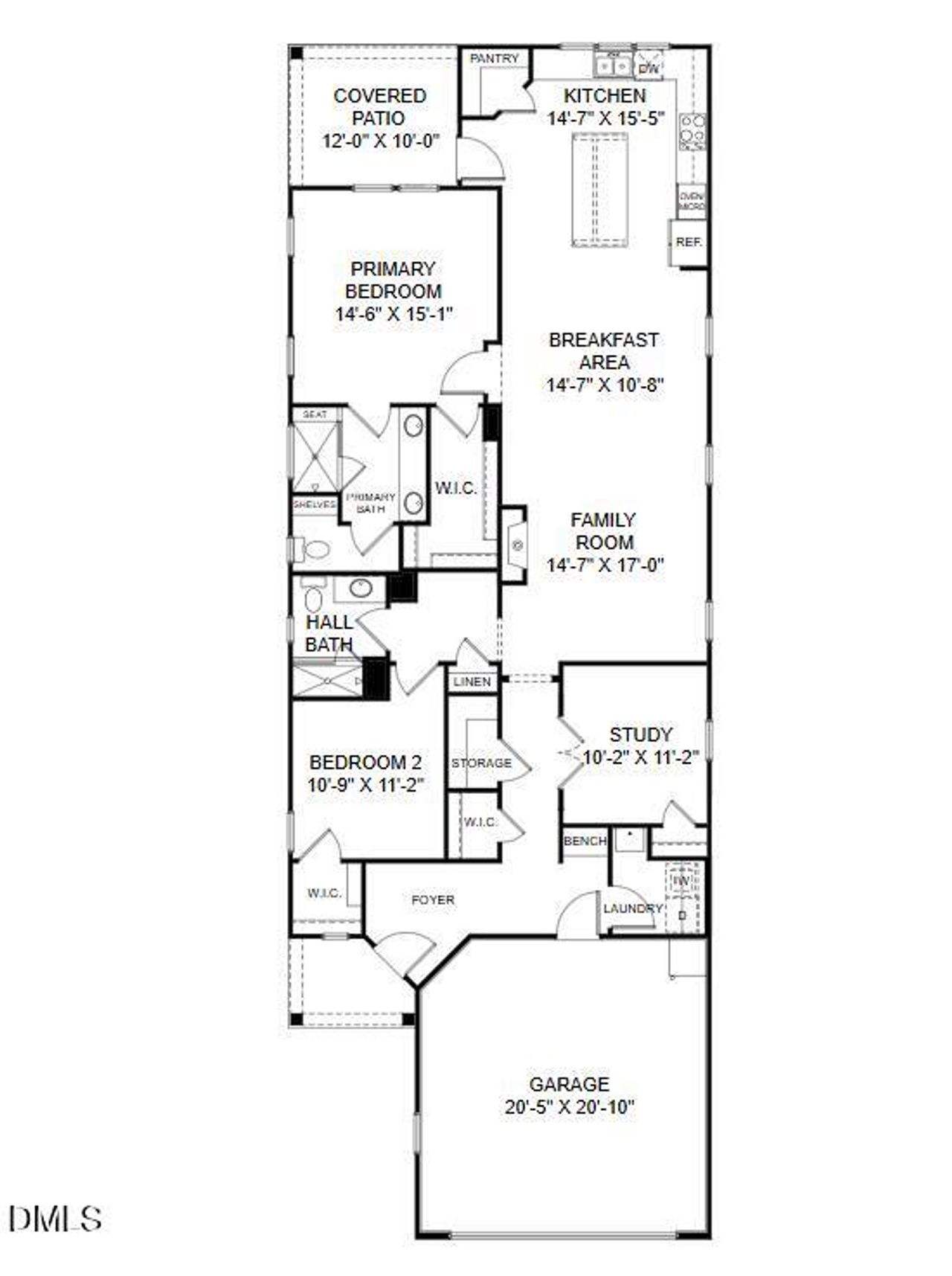 Homesite 222 Floorplan Homesite 222 Floorplan