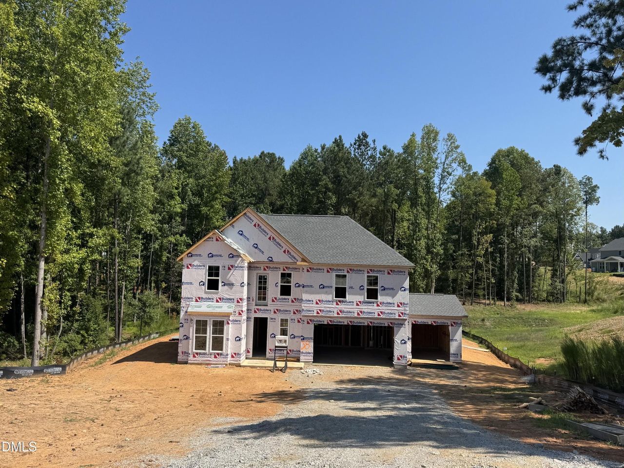 In-progress construction of a new home in Baylee Ridge, Selma, NC (Image 2).