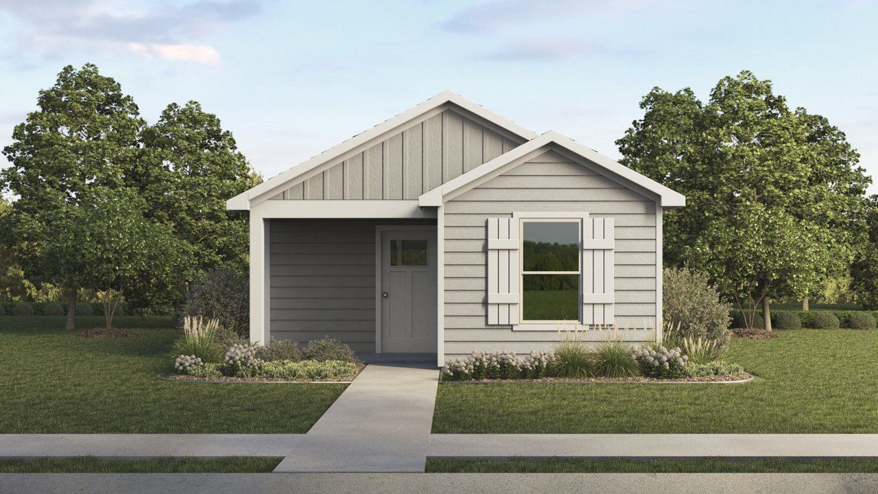 Representative exterior photo of a completed home built from the Hannah by D.R. Horton in Village 3, Woodruff, SC (Image 2). Representative exterior photo of a completed home built from the Hannah by D.R. Horton in Village 3, Woodruff, SC (Image 2).