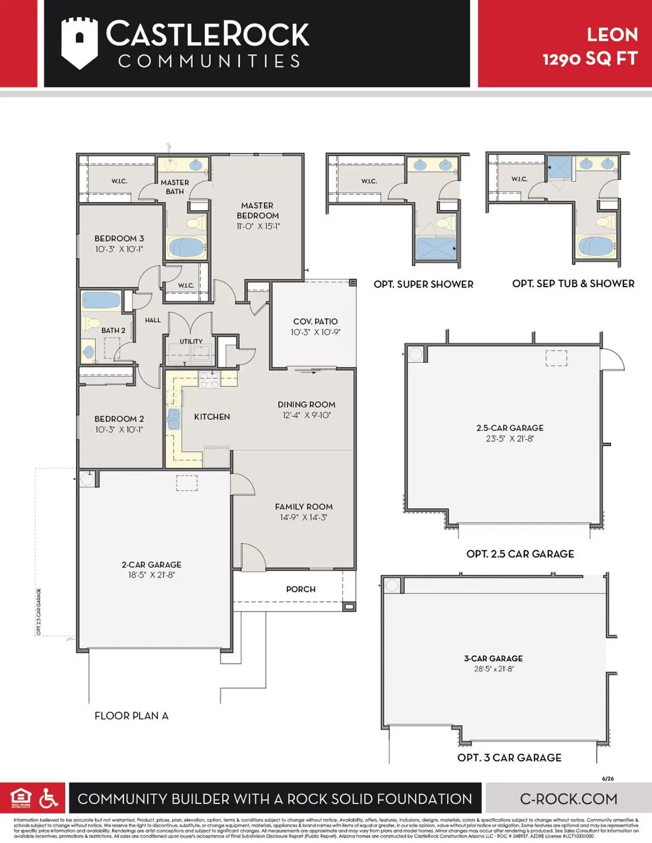 2D floor plan layout of this home in Hayden Estates, Buckeye, AZ (Image 2). 2D floor plan layout of this home in Hayden Estates, Buckeye, AZ (Image 2).