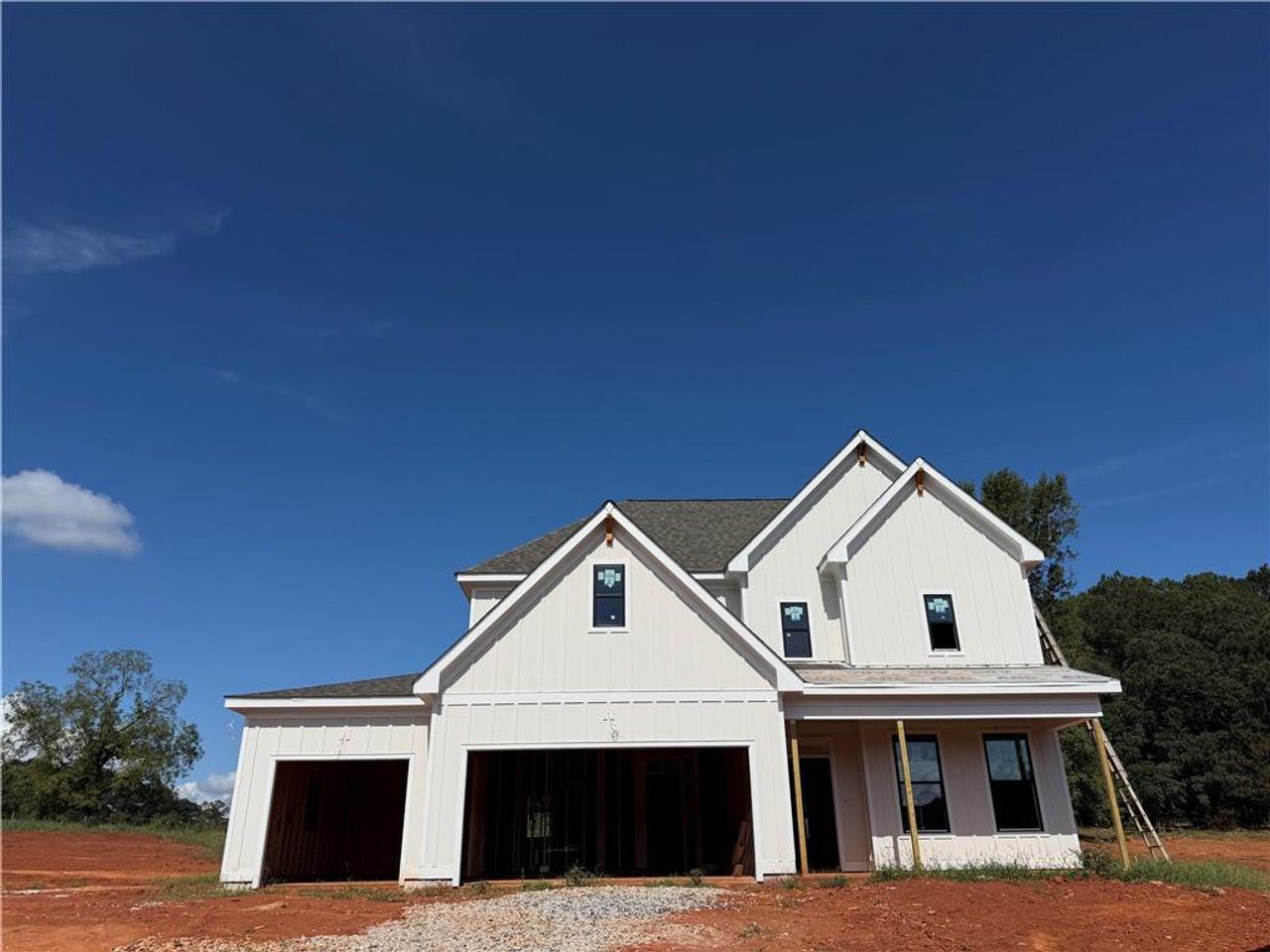 In-progress construction of a new home in , Winder, GA (Image 2).