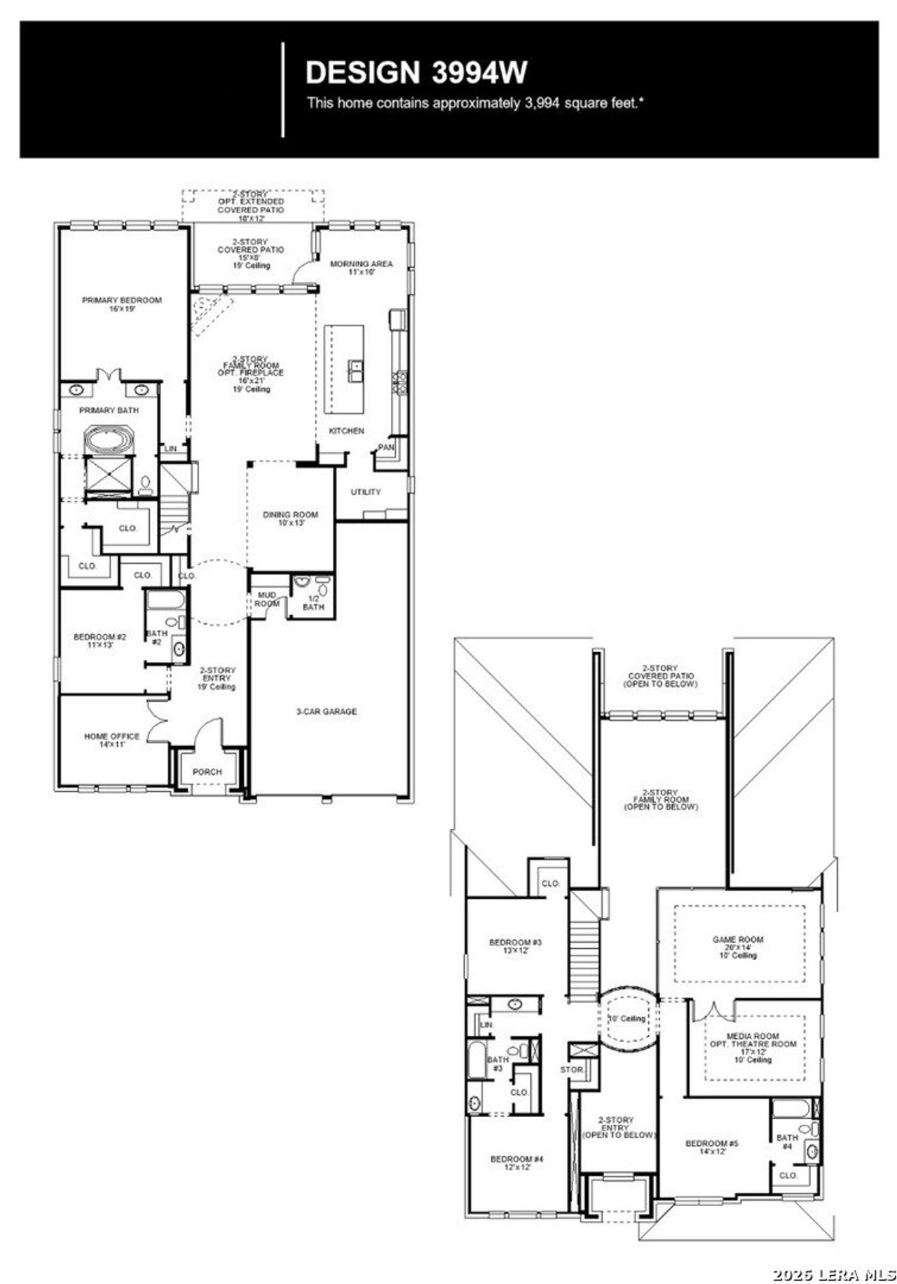 2D floor plan layout of this home in The Ranches at Creekside, Boerne, TX (Image 2). 2D floor plan layout of this home in The Ranches at Creekside, Boerne, TX (Image 2).