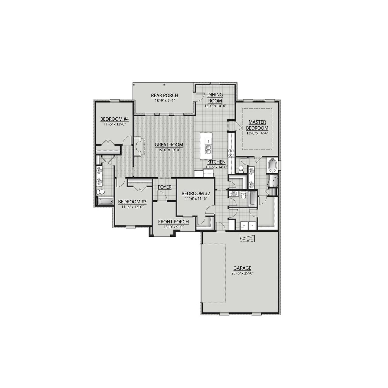 Klein III H - Floorplan - DSLD Homes