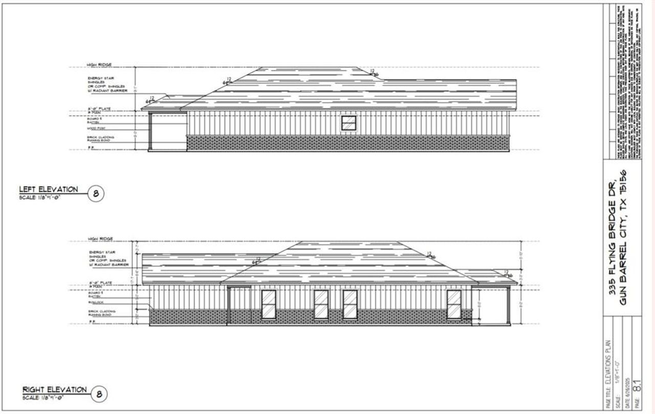Exterior rendering of this home design in , Gun Barrel City, TX (Image 2). Exterior rendering of this home design in , Gun Barrel City, TX (Image 2).