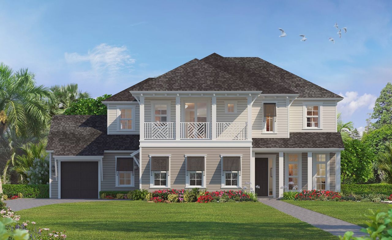 Representative exterior photo of a completed home built from the Breckenridge by ICI Homes in West Hill Estates, Dade City, FL (Image 2).