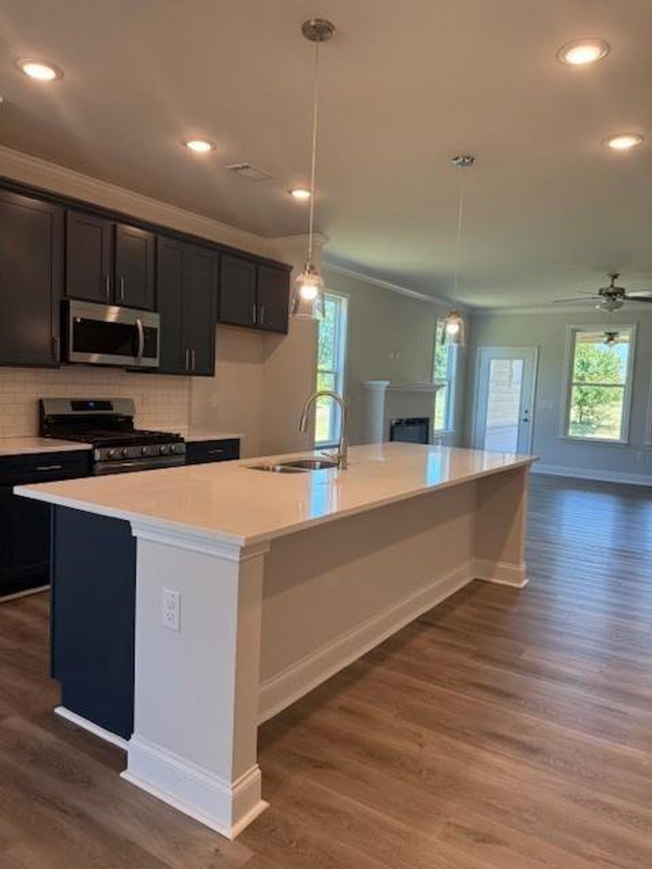 Furnished interior view inside a new home in Cooper's Walk, Loganville (Image 2).