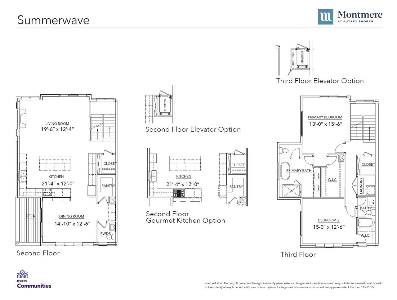 2D floor plan layout for the Summerwave by Koelbel and Company in Montmere at Autrey Shores, Superior, CO (Image 2). 2D floor plan layout for the Summerwave by Koelbel and Company in Montmere at Autrey Shores, Superior, CO (Image 2).