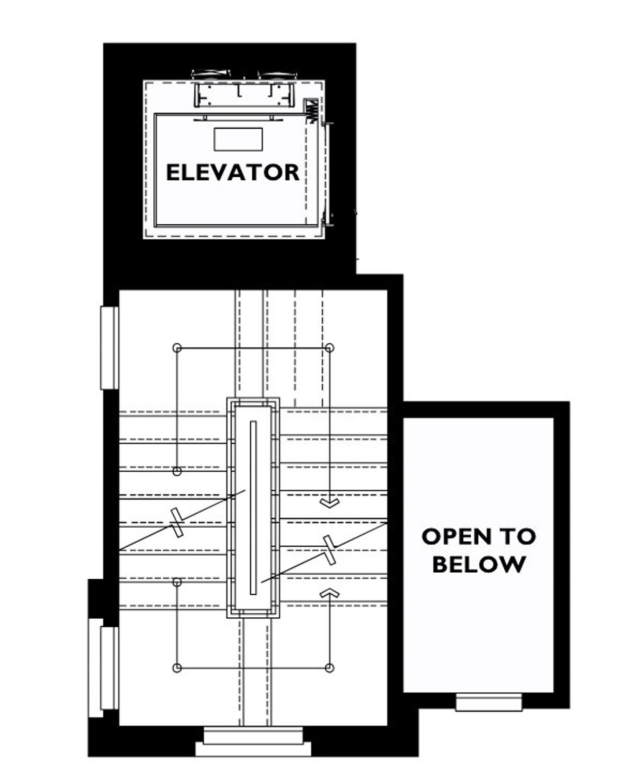 2D floor plan layout for the Amaze by Shea Homes in Encanterra® a Trilogy® Resort Community, Queen Creek, AZ (Image 2).