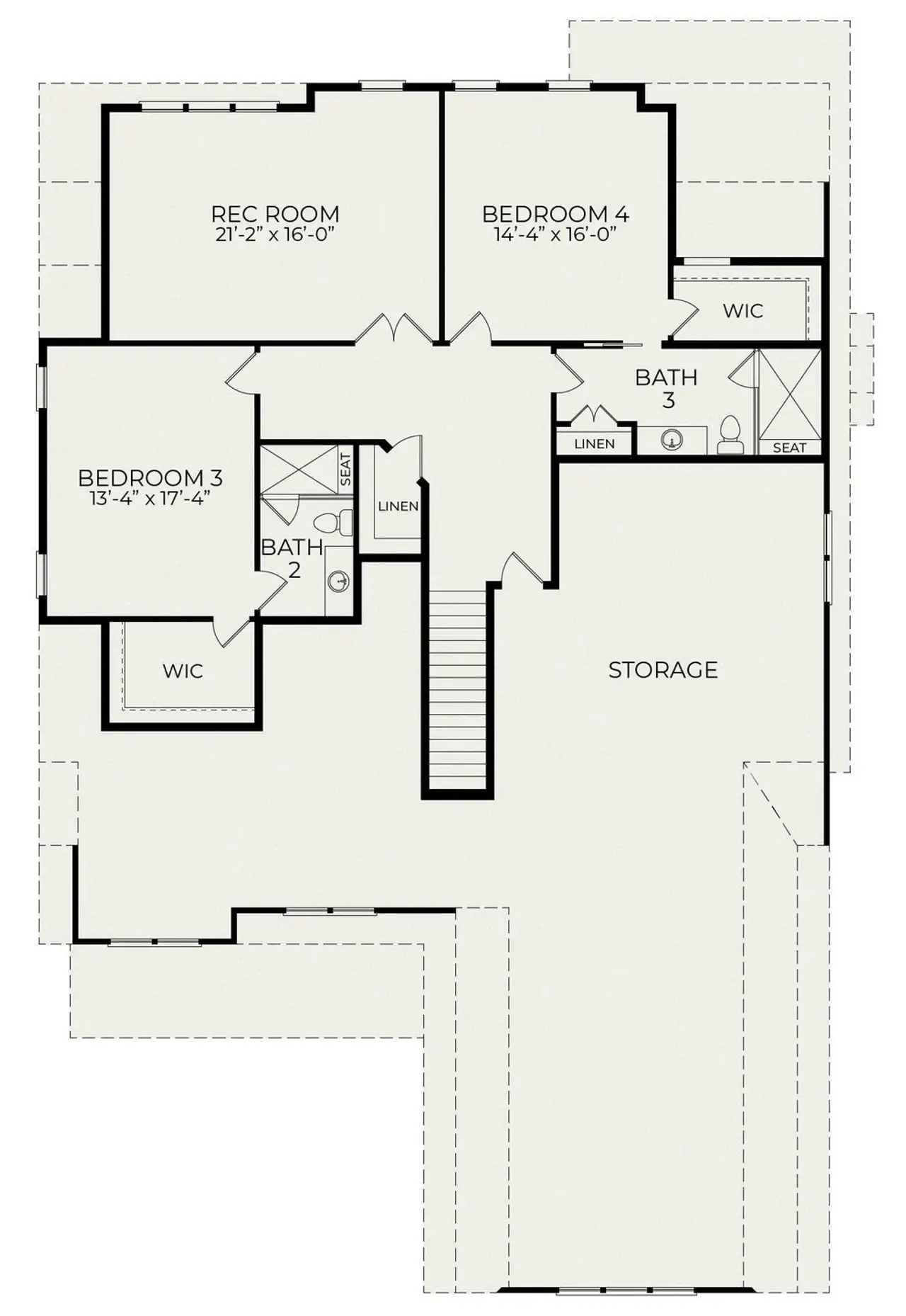 2D floor plan layout of this home in Pinehurst National No. 9, Pinehurst, NC (Image 2).