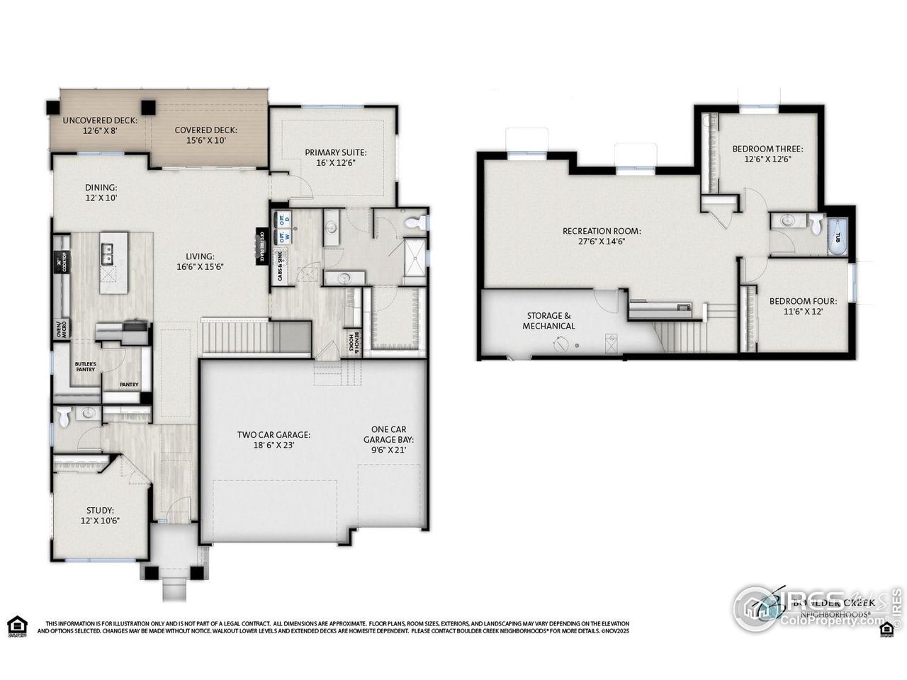 2D floor plan layout of this home in , Fort Collins, CO (Image 2).