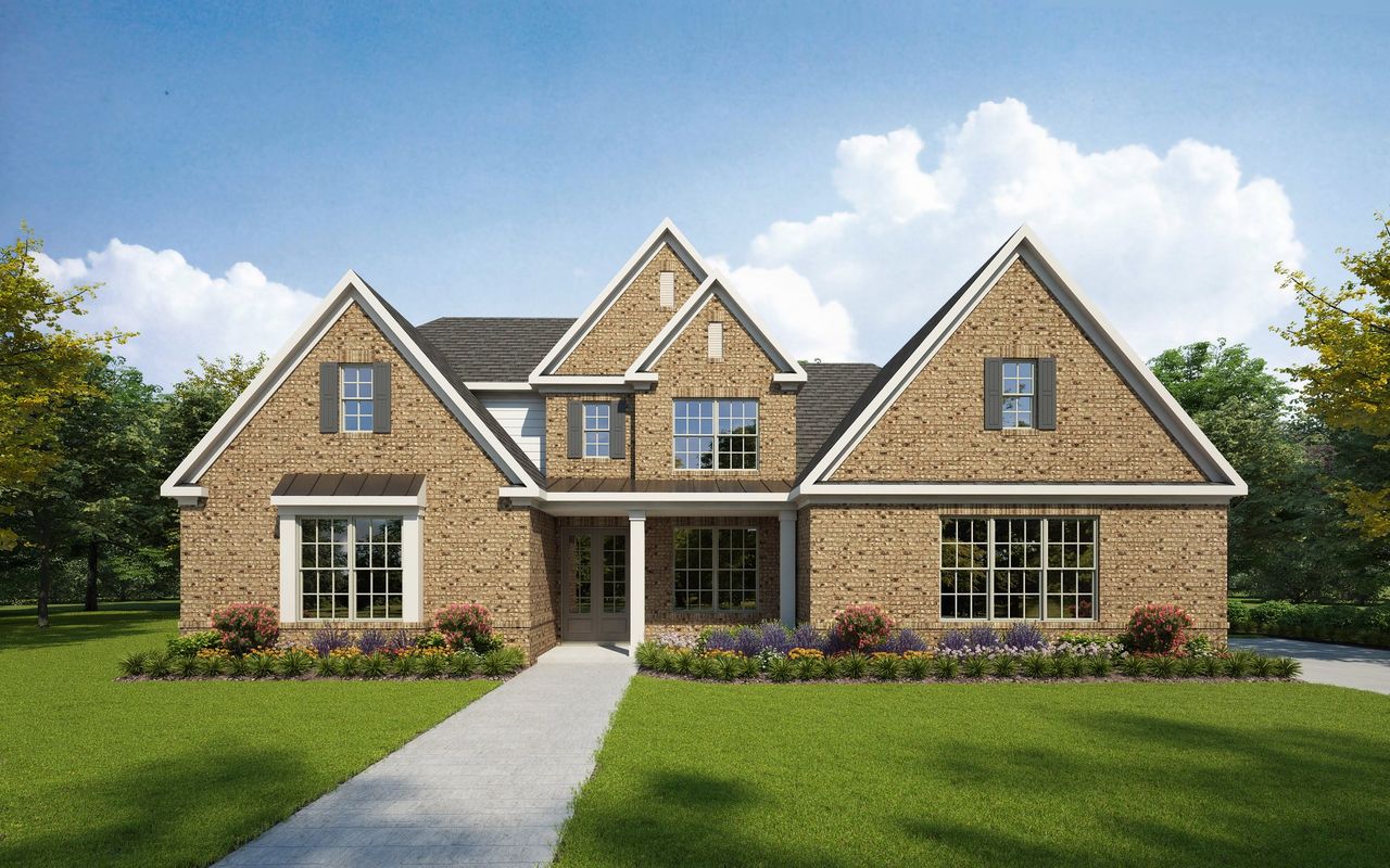 Representative exterior photo of a completed home built from the Scottsdale by Grant & Co in White Oak, Arlington, TN (Image 2).