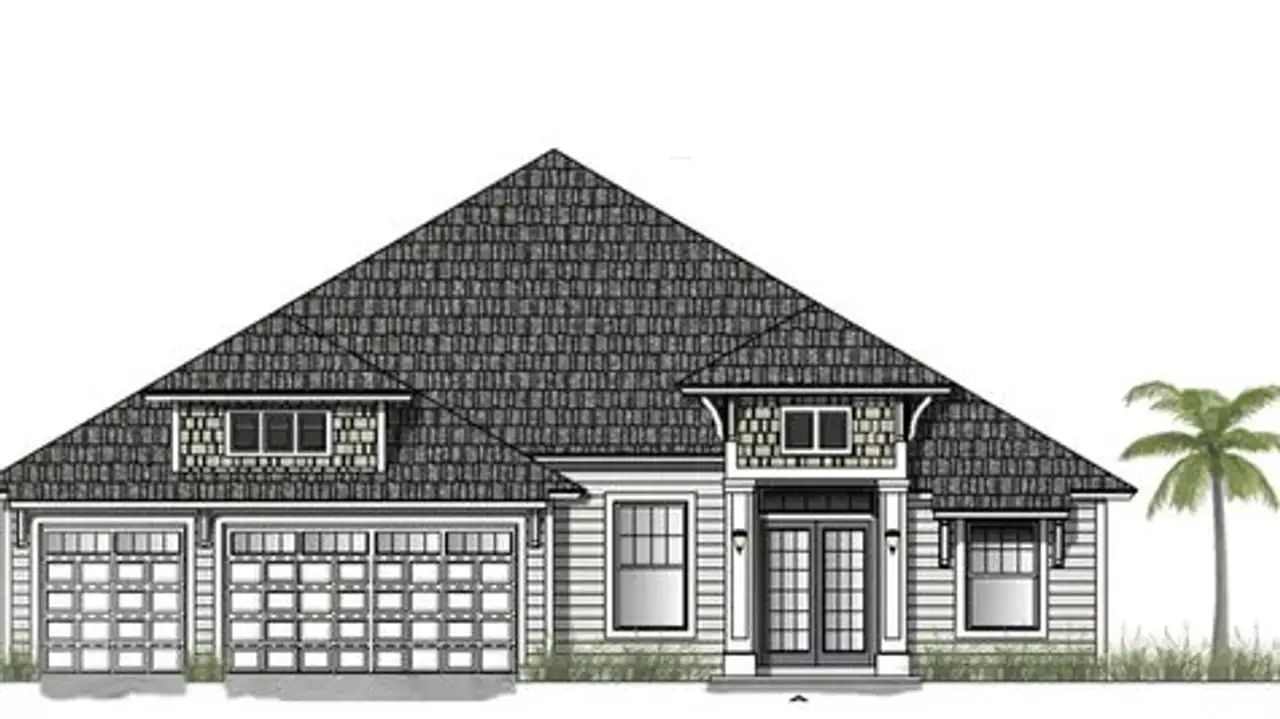 Representative rendering of the exterior for the 2897 by Ashley Homes, LLC (Image 2).