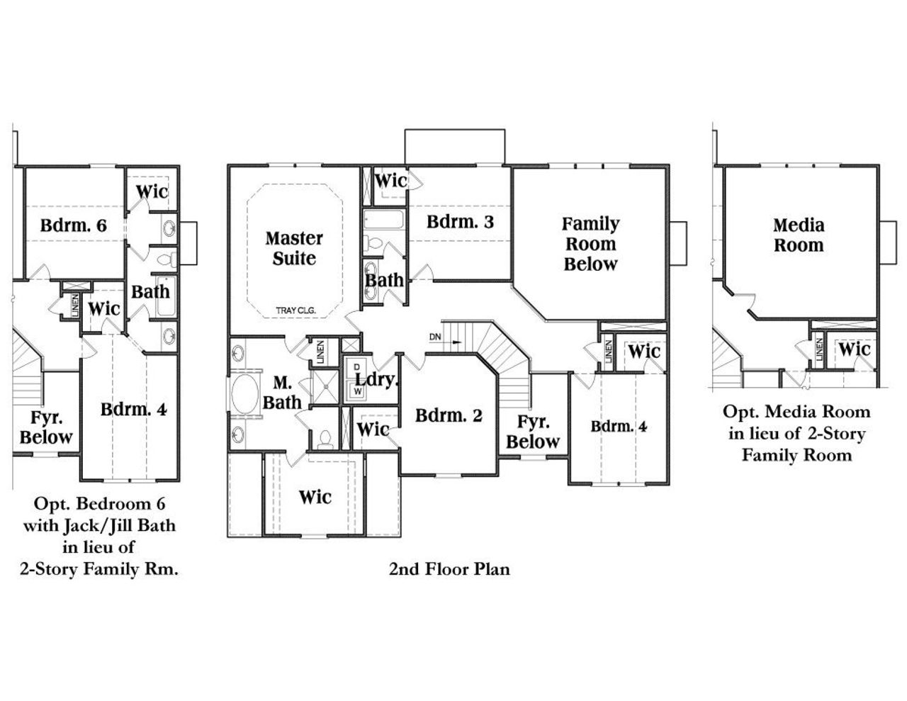 2D floor plan layout of this home in Woodland Hills, Loganville, GA (Image 2).