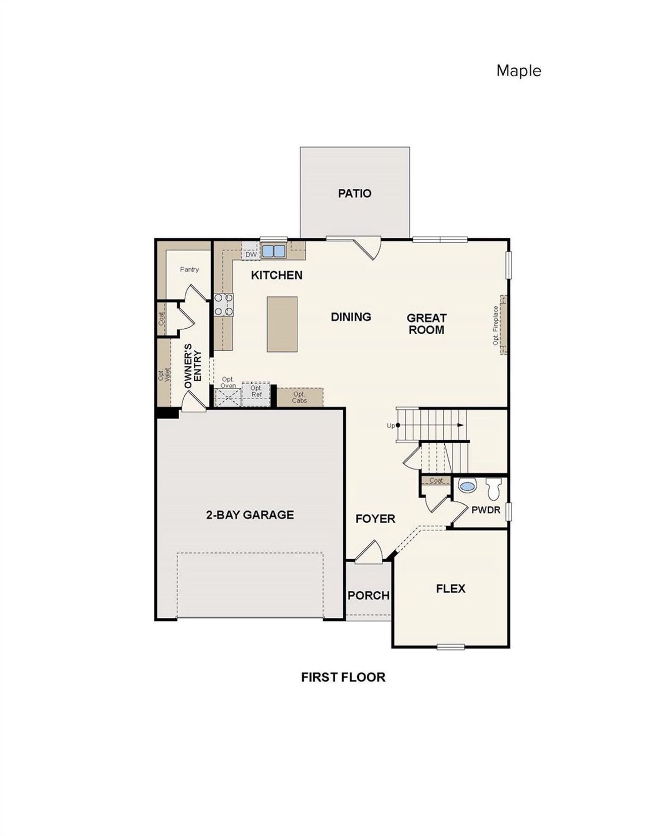 2D floor plan layout of this home in Cannon Manor, Kannapolis, NC (Image 2). 2D floor plan layout of this home in Cannon Manor, Kannapolis, NC (Image 2).