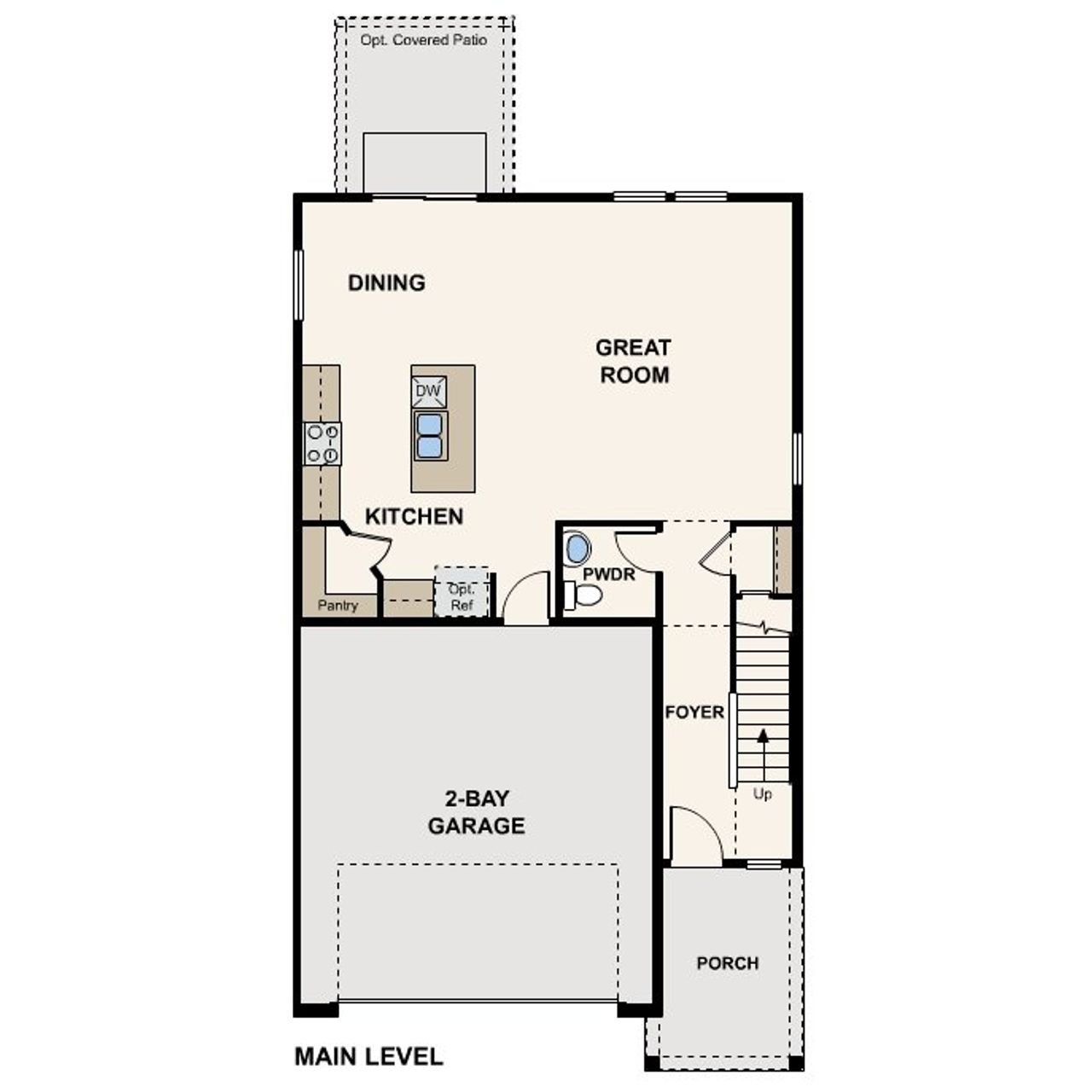 2D floor plan layout for the Ponderosa by Century Communities in Legato, Commerce City, CO (Image 2). 2D floor plan layout for the Ponderosa by Century Communities in Legato, Commerce City, CO (Image 2).