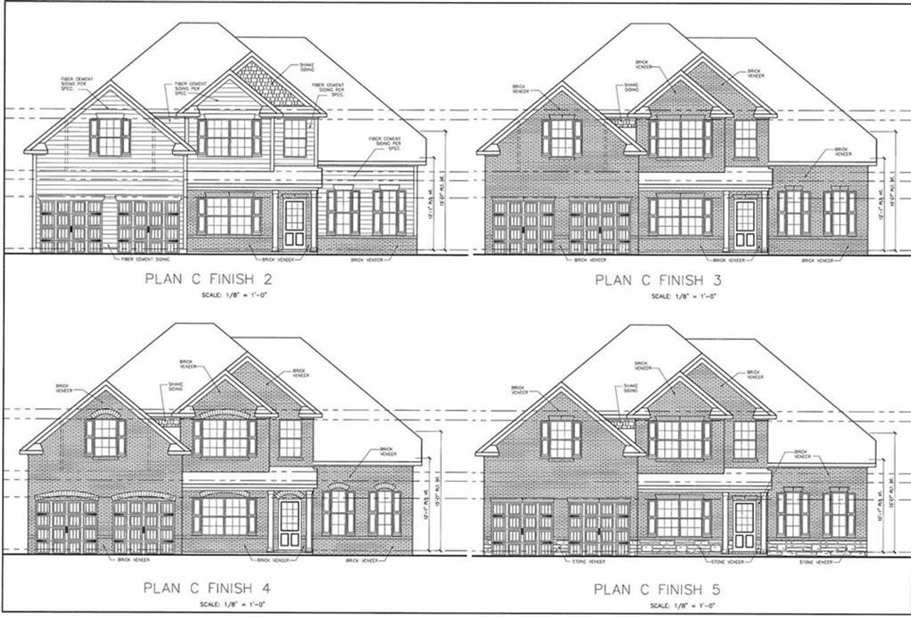Front exterior of a new home in , Alpharetta, GA, highlighting curb appeal (Image 2).