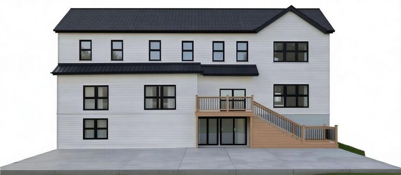 Exterior rendering of this home design in , Marietta, GA (Image 2).