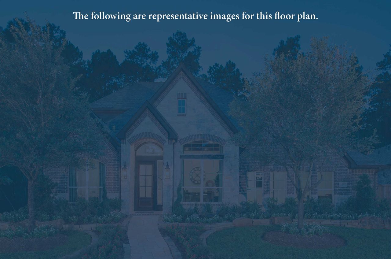 Image 2 representing the 3307 by Ravenna Homes in The Woodlands Hills 65′, Willis, TX.