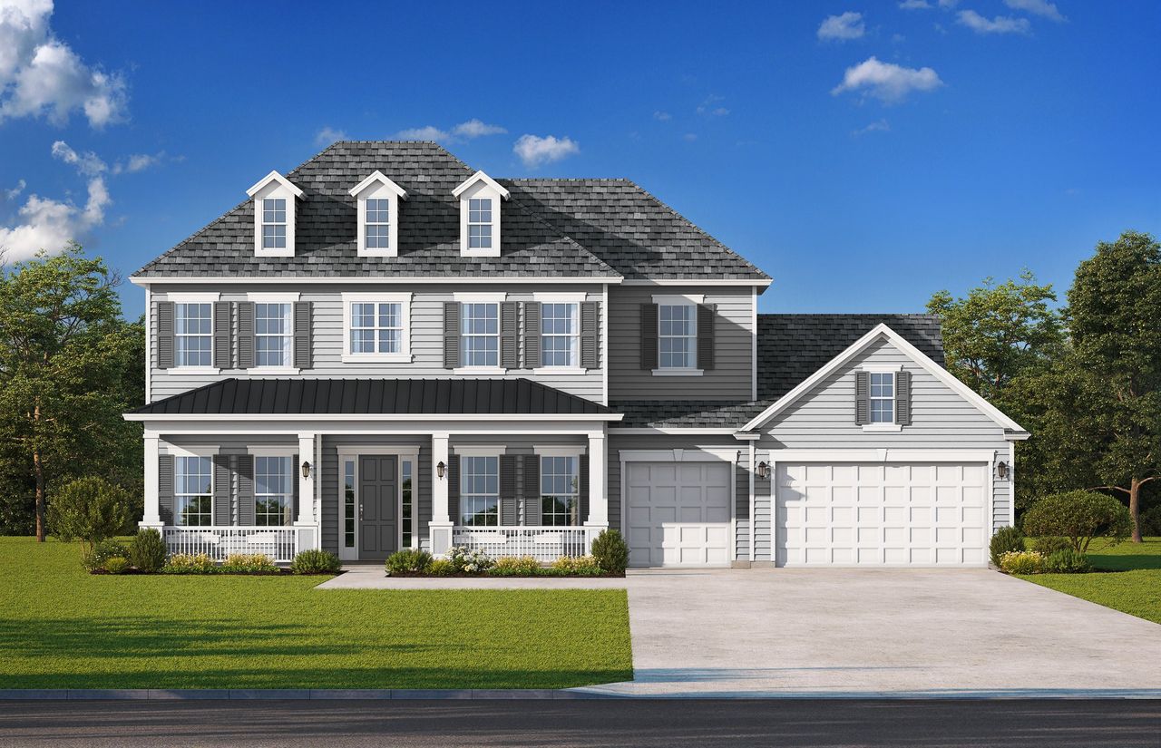 Representative exterior photo of a completed home built from the Tidewater by SEDA New Homes in Sandy Bluff, Yulee, FL (Image 2).