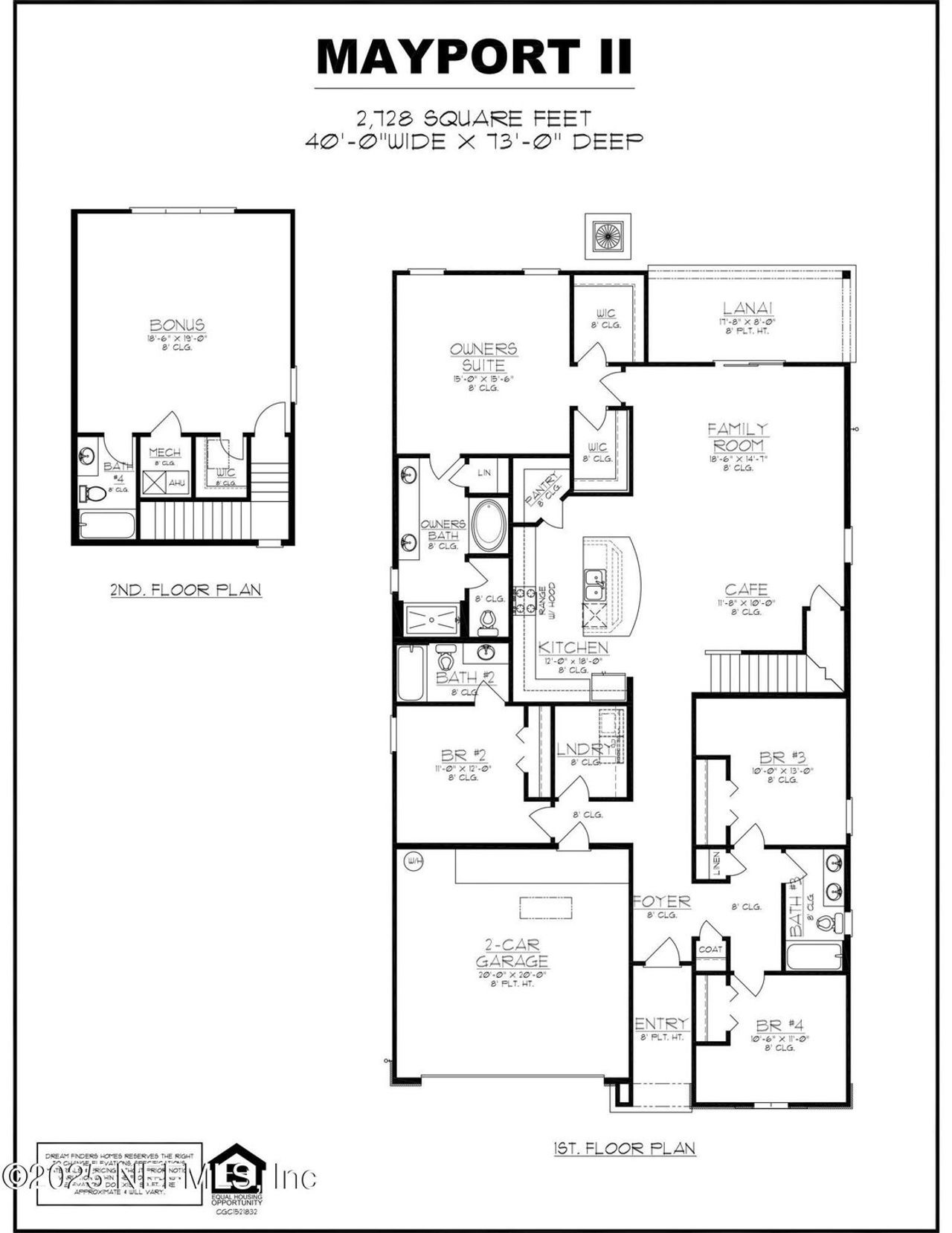 2D floor plan layout of this home in , Orange Park, FL (Image 2).