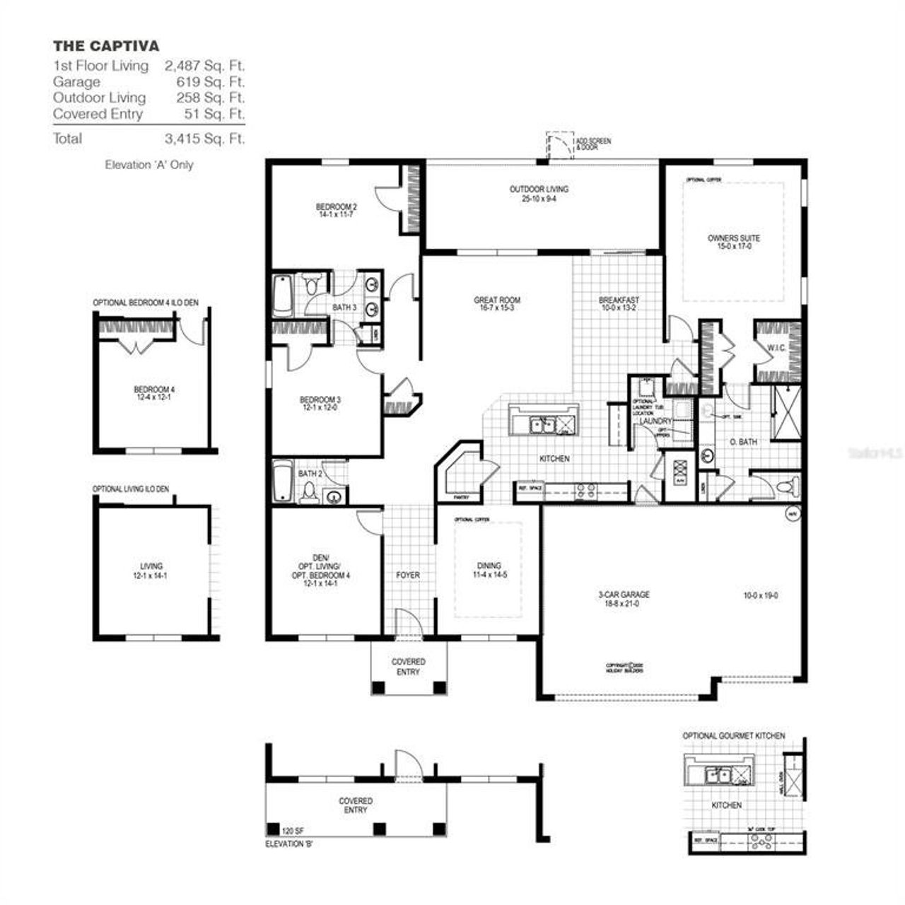 2D floor plan layout of this home in , Englewood, FL (Image 2).