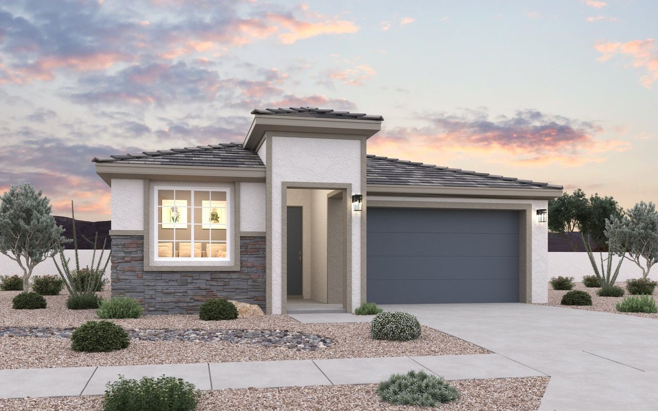 1,556sf New Home in Buckeye, AZ.  - Slide 2