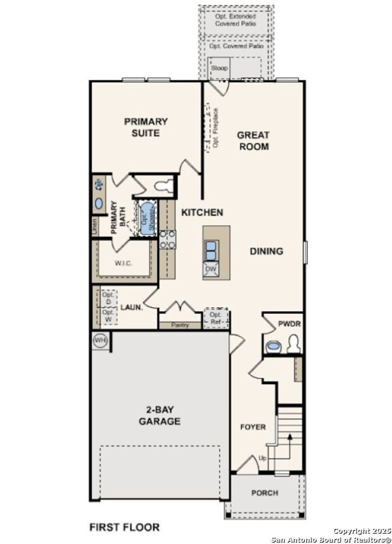 2D floor plan layout of this home in Senna, Leon Valley, TX (Image 2). 2D floor plan layout of this home in Senna, Leon Valley, TX (Image 2).