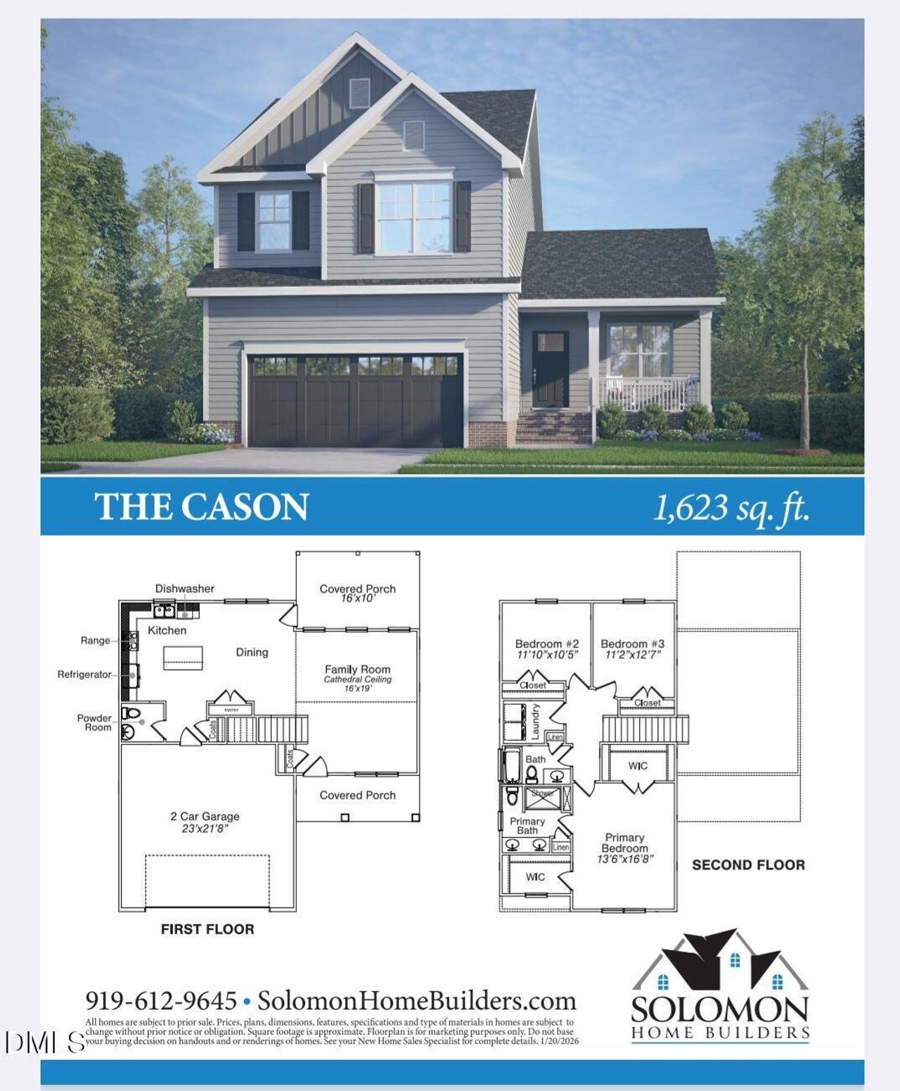Cason cut sheet