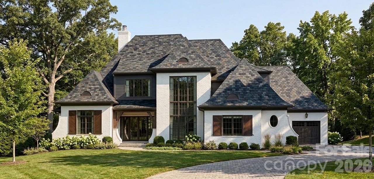 Front exterior of a new home in , Mint Hill, NC, highlighting curb appeal (Image 2).