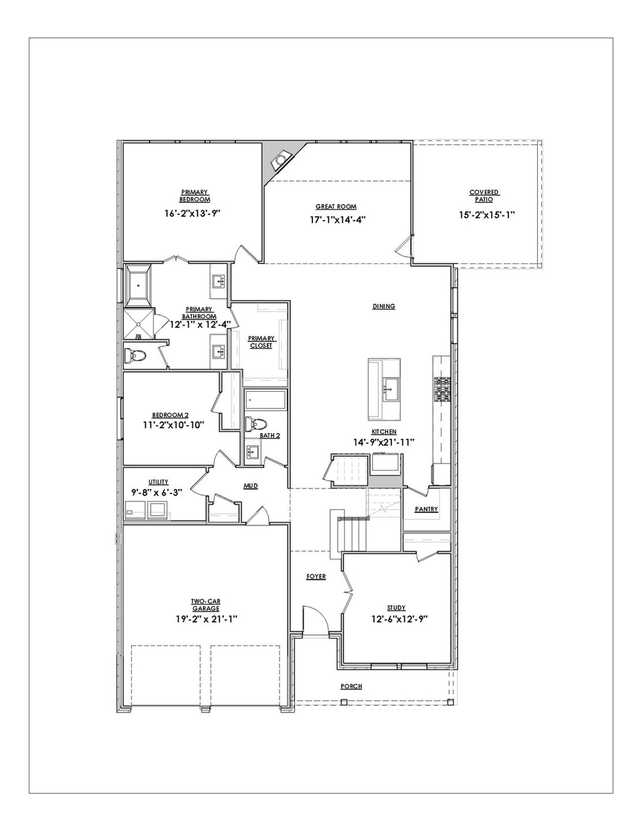 2D floor plan layout of this home in St. Joseph Estates, Colleyville, TX (Image 2). 2D floor plan layout of this home in St. Joseph Estates, Colleyville, TX (Image 2).