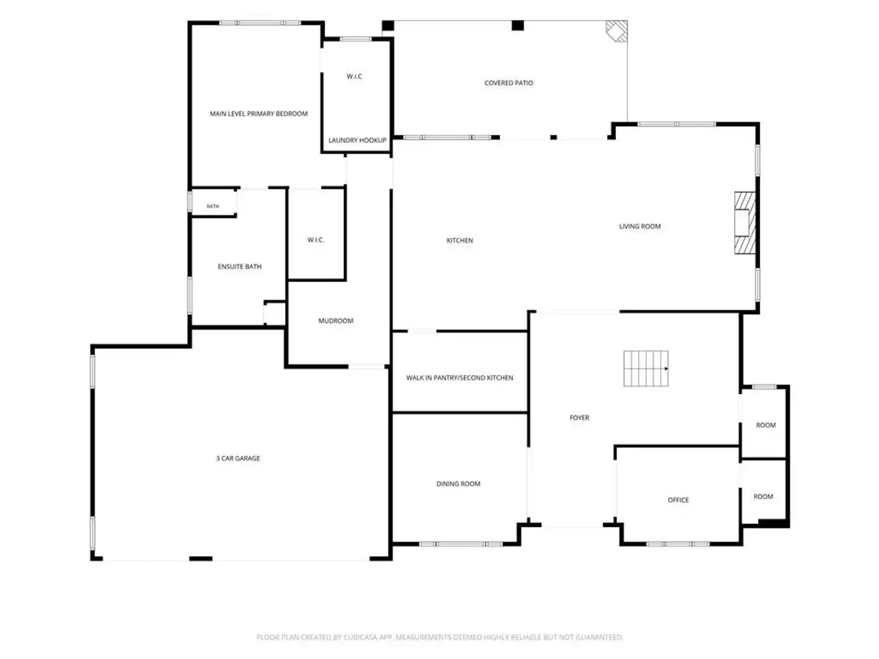 2D floor plan layout of this home in , Buford, GA (Image 2).