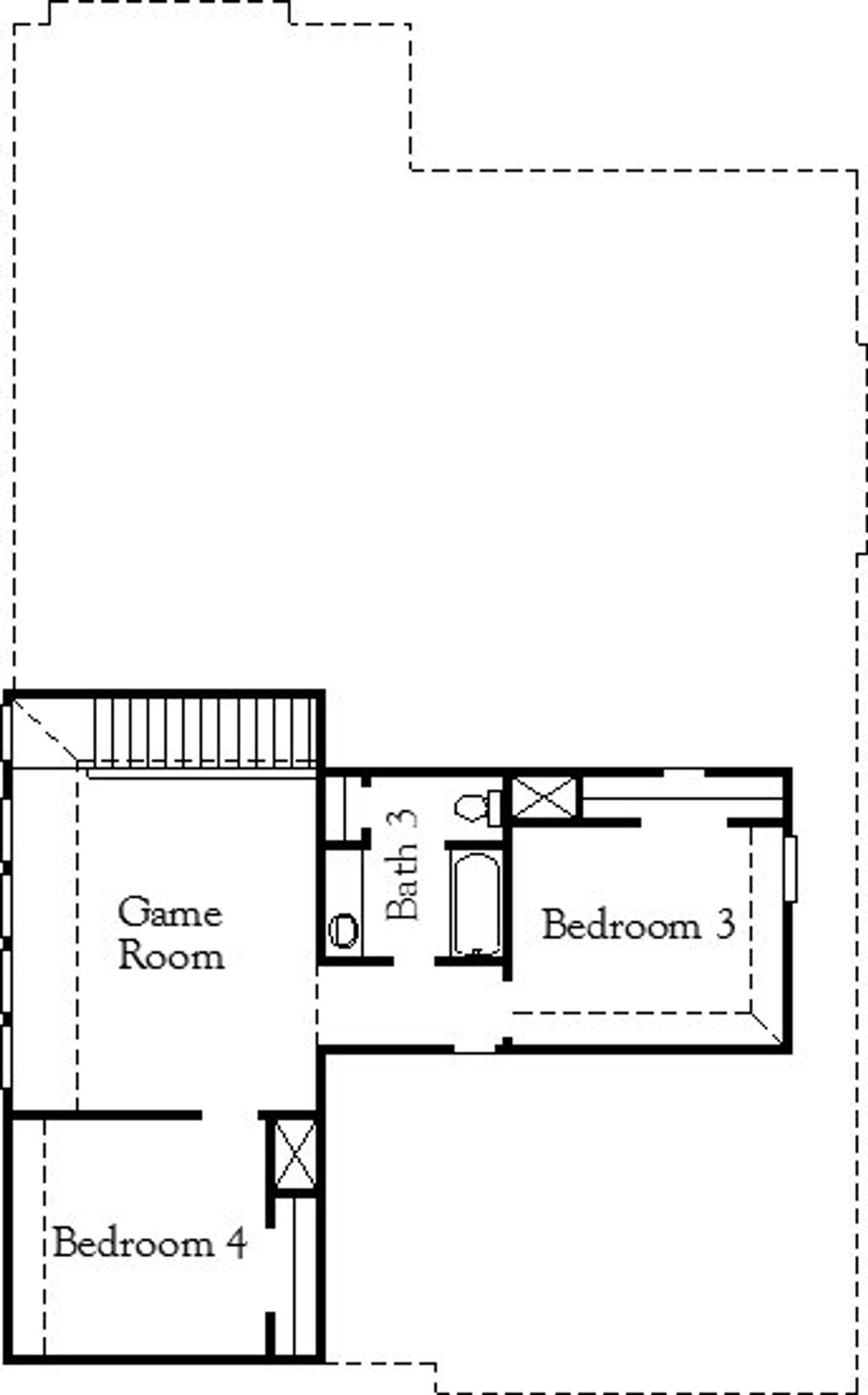 2D floor plan layout for the Sealy by Coventry Homes in Build On Your Lot - Premium Series, San Antonio, TX, New Braunfels, TX (Image 2). 2D floor plan layout for the Sealy by Coventry Homes in Build On Your Lot - Premium Series, San Antonio, TX, New Braunfels, TX (Image 2).