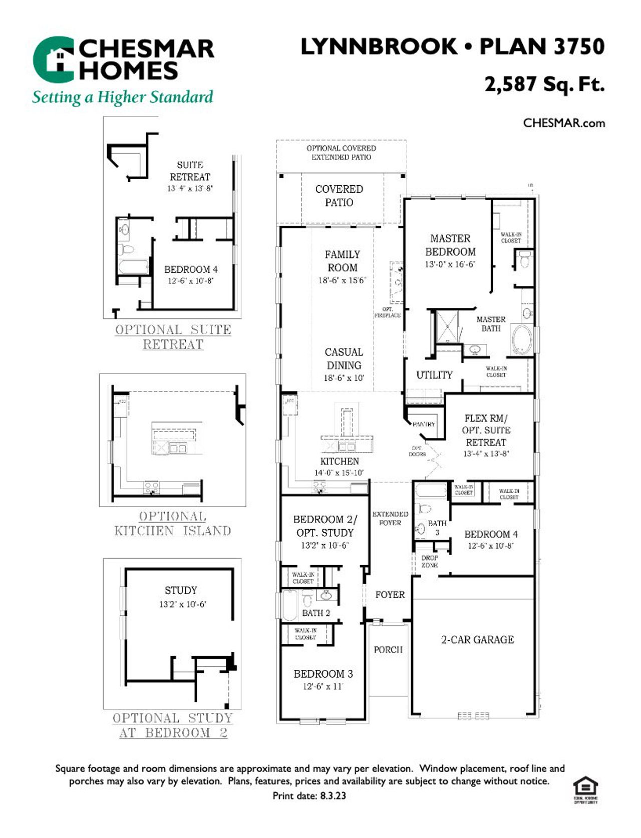 2D floor plan layout for the Lynnbrook by Chesmar Homes in Wood Leaf Reserve, Tomball, TX (Image 2). 2D floor plan layout for the Lynnbrook by Chesmar Homes in Wood Leaf Reserve, Tomball, TX (Image 2).