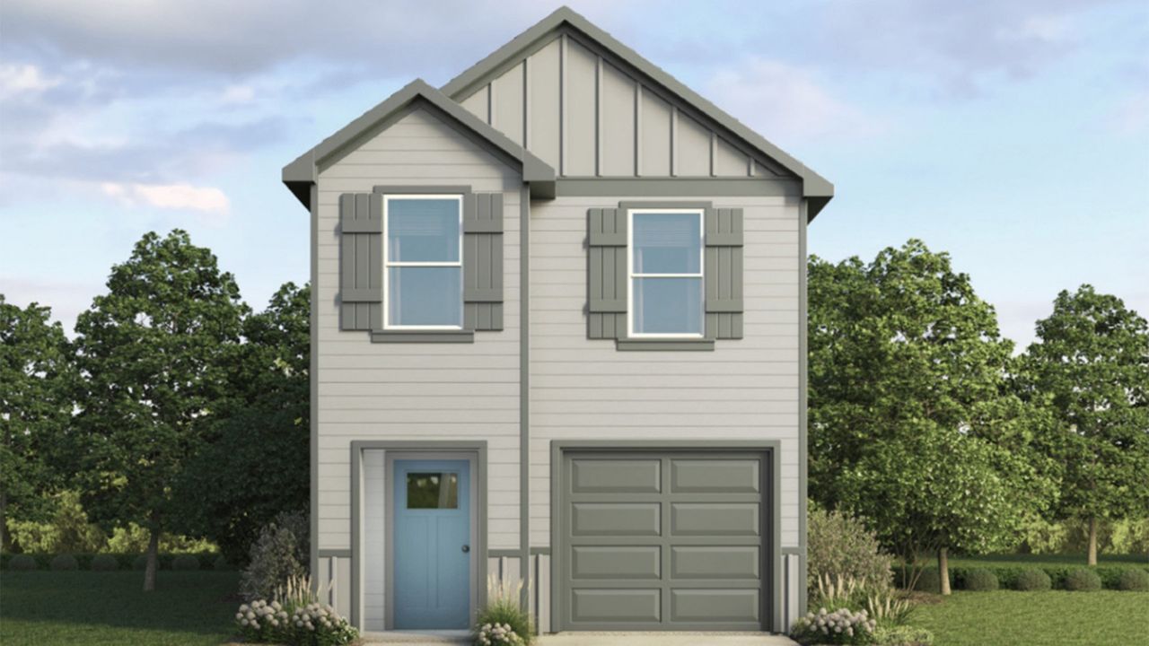 Representative exterior photo of a completed home built from the The Canmore by D.R. Horton in Salt Pines, Port Saint Joe, FL (Image 2).