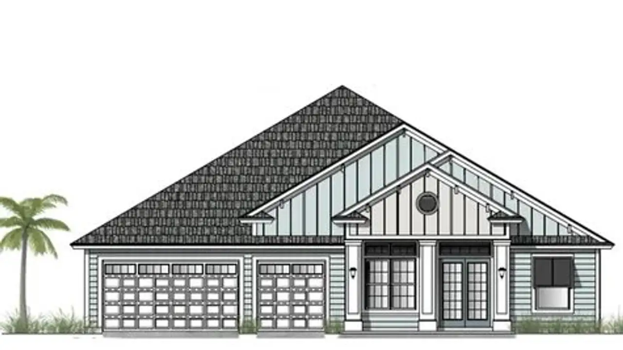Representative rendering of the exterior for the 2897 by Ashley Homes, LLC (Image 2).