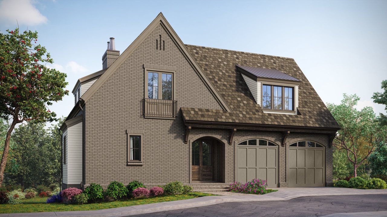 Representative exterior photo of a completed home built from the Beverly by Homes by Dickerson in Pinecrest, Durham, NC (Image 2).