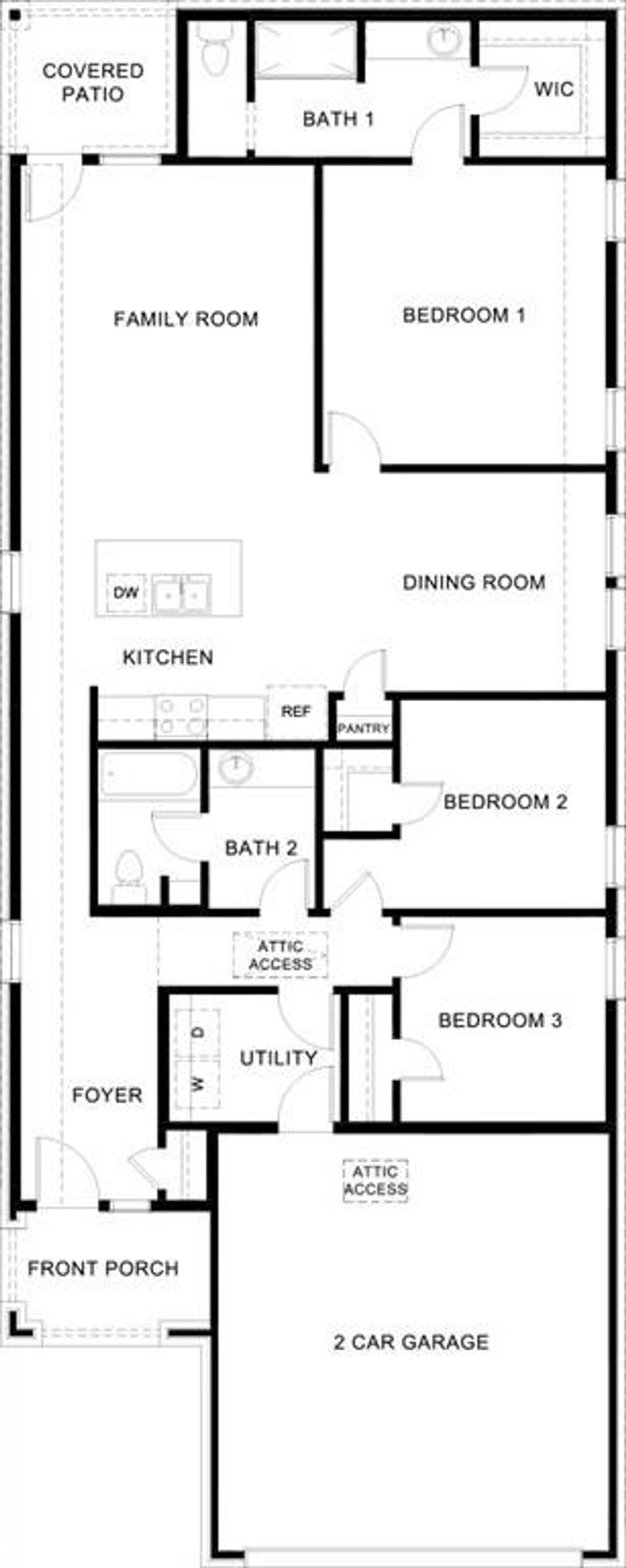 View of room layout View of room layout