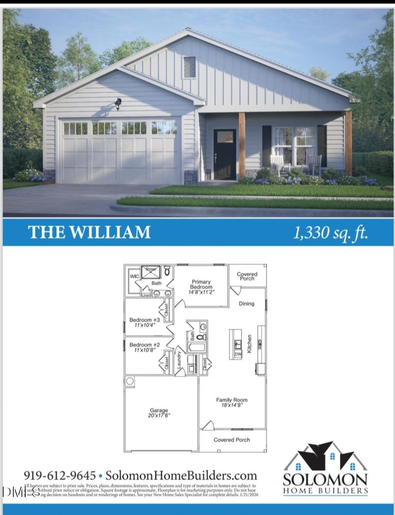 the william full cutsheet