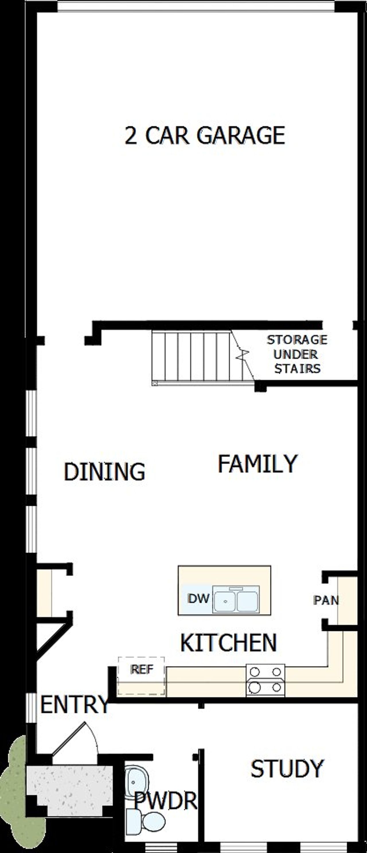 2D floor plan layout of this home in Baldwin Crossing 22', Orlando, FL (Image 2). 2D floor plan layout of this home in Baldwin Crossing 22', Orlando, FL (Image 2).