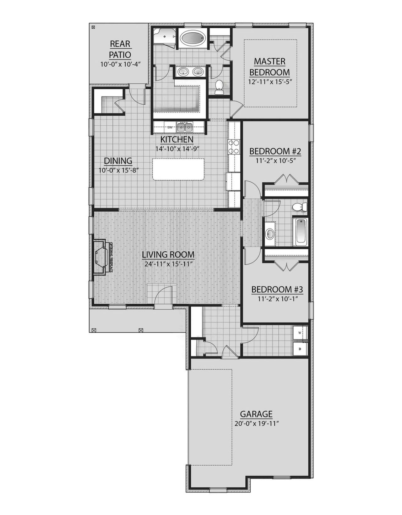 Boucher III G - Floor Plan - DSLD Homes