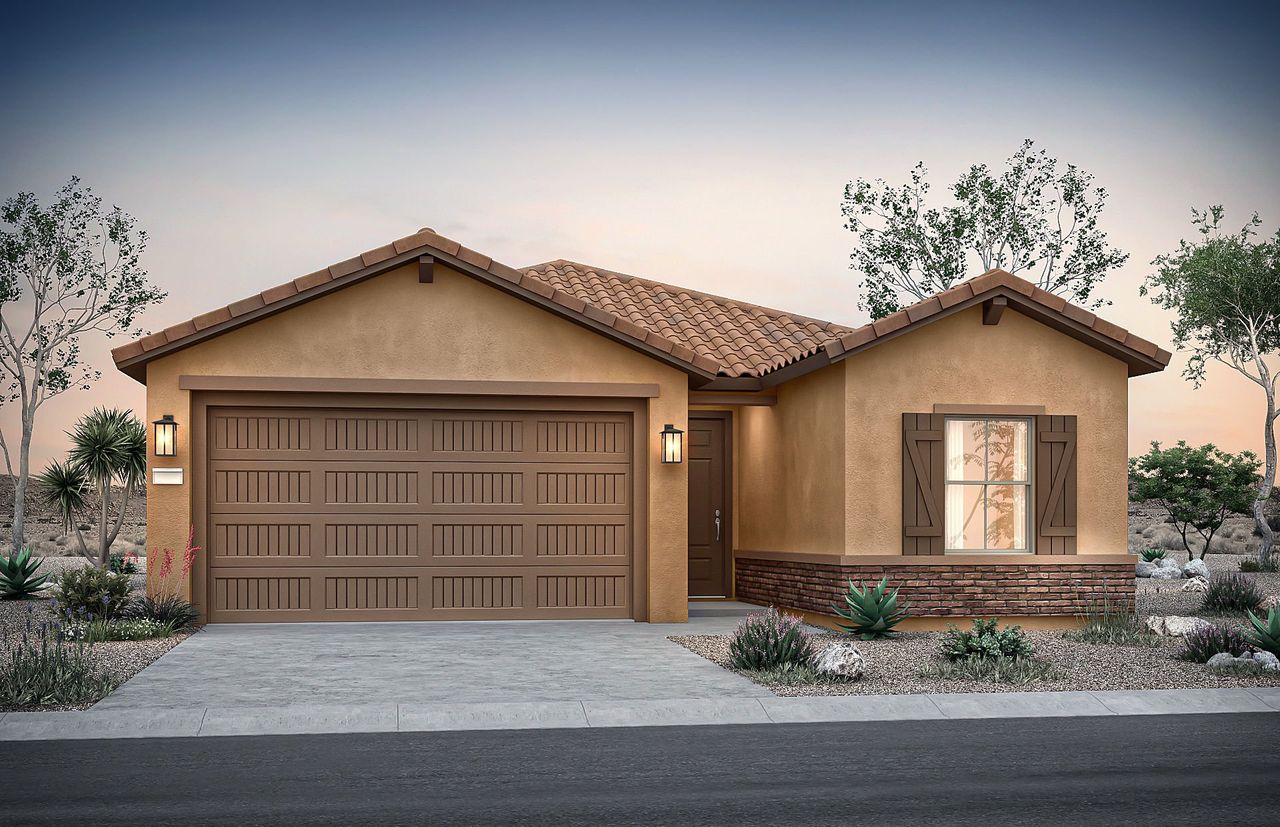Representative exterior photo of a completed home built from the Nectar by Pulte Homes in Alamar, Avondale, AZ (Image 2).