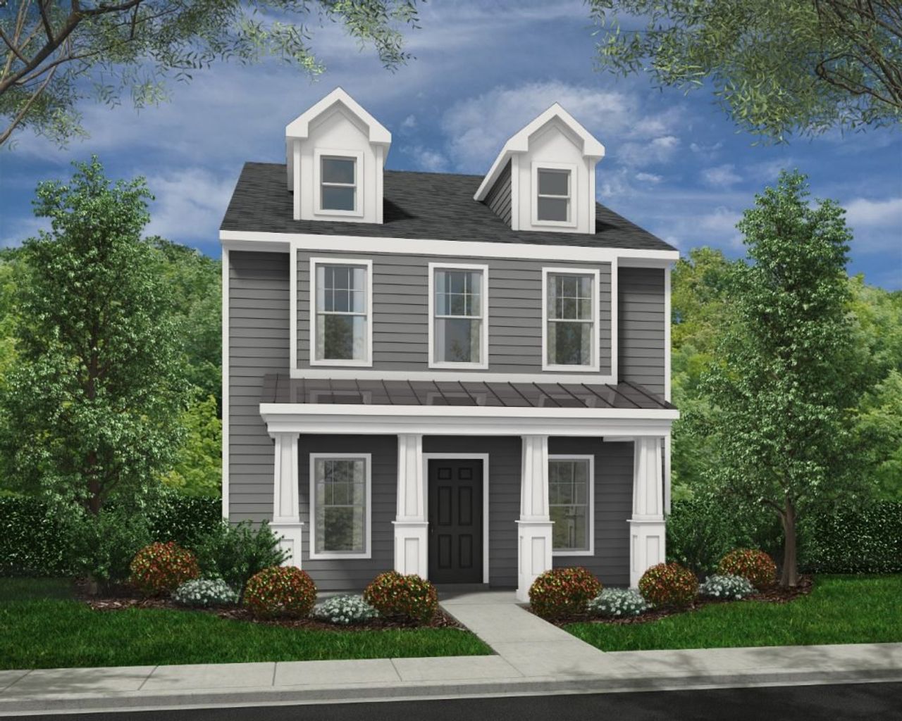 Representative exterior photo of a completed home built from the Madison by Piedmont Residential in Ross Pointe, Kennesaw, GA (Image 2).