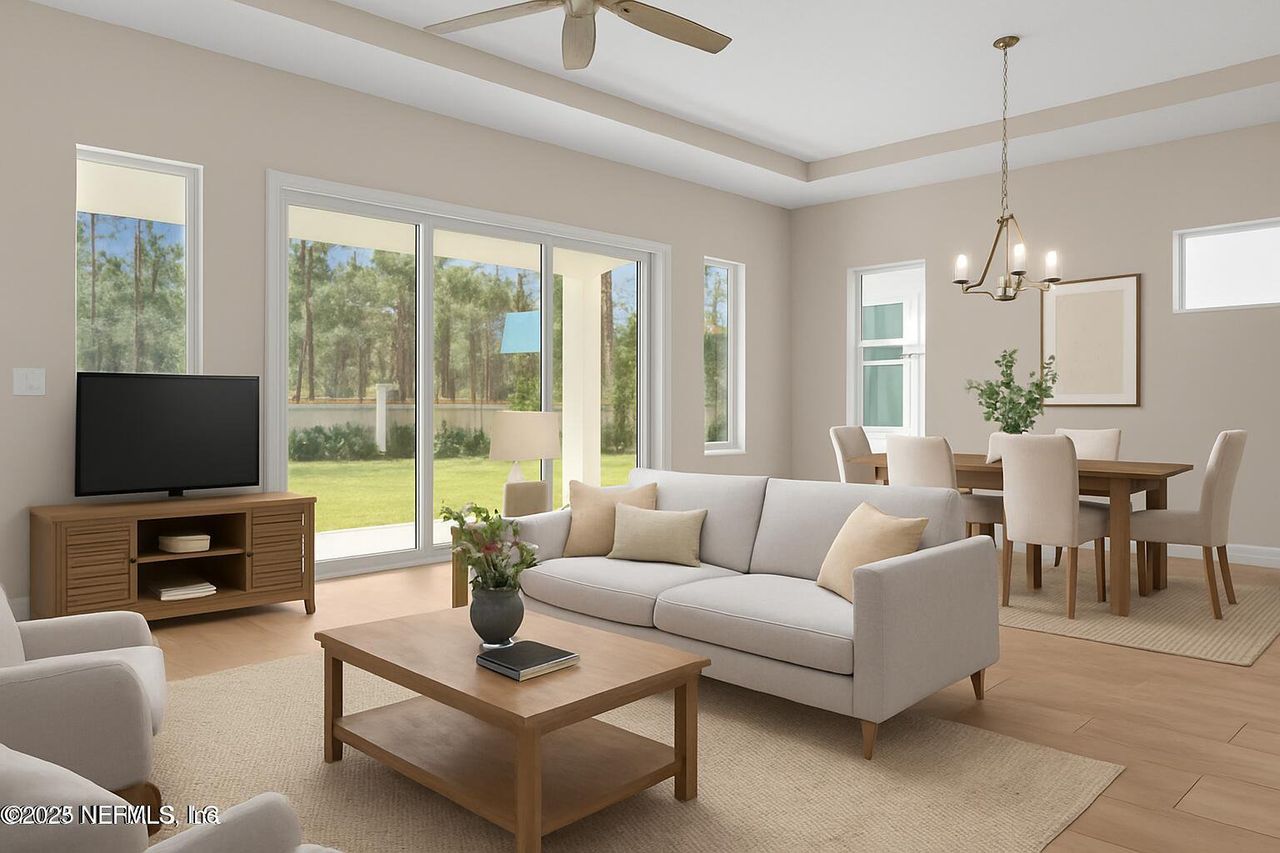Furnished interior view inside a new home in Tamaya, Jacksonville (Image 2).