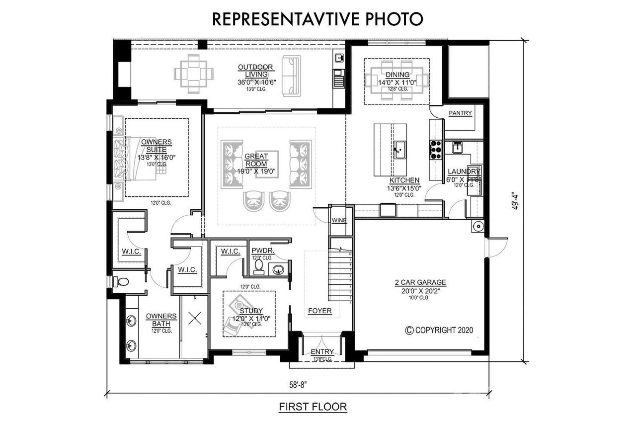 2D floor plan layout of this home in , Granite Falls, NC (Image 2). 2D floor plan layout of this home in , Granite Falls, NC (Image 2).