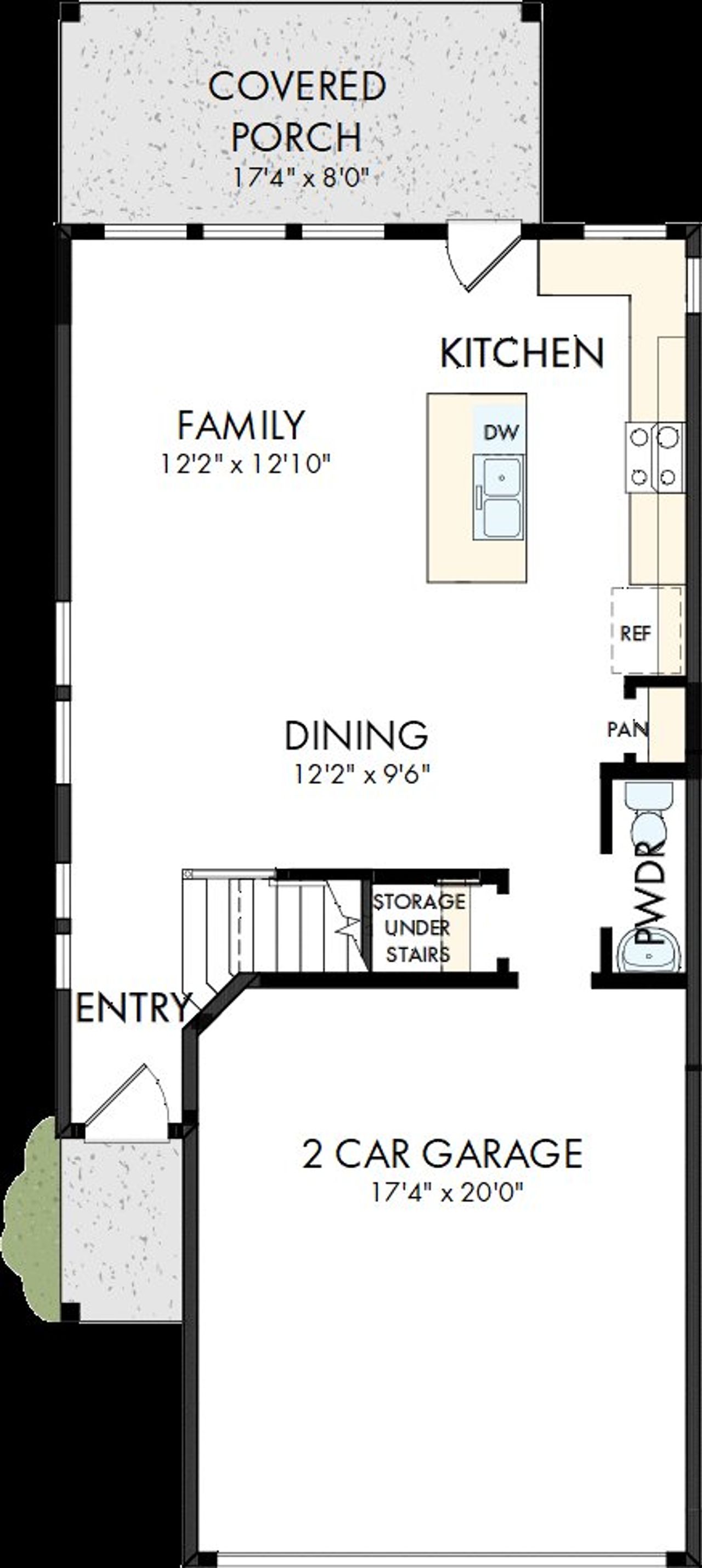 2D floor plan layout of this home in The Twilight at Goodnight Ranch, Austin, TX (Image 2). 2D floor plan layout of this home in The Twilight at Goodnight Ranch, Austin, TX (Image 2).