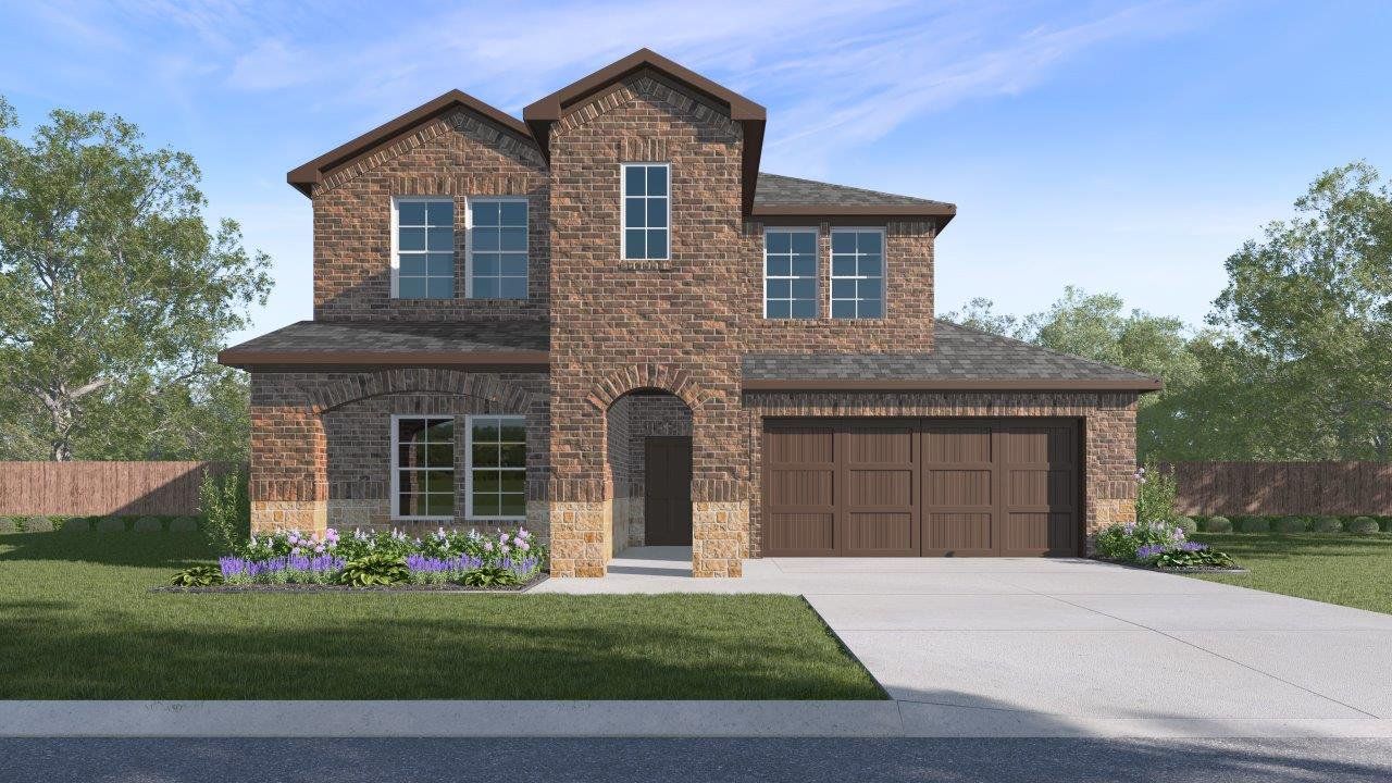 Representative exterior photo of a completed home built from the Naples by D.R. Horton in Verandah, Royse City, TX (Image 2). Representative exterior photo of a completed home built from the Naples by D.R. Horton in Verandah, Royse City, TX (Image 2).